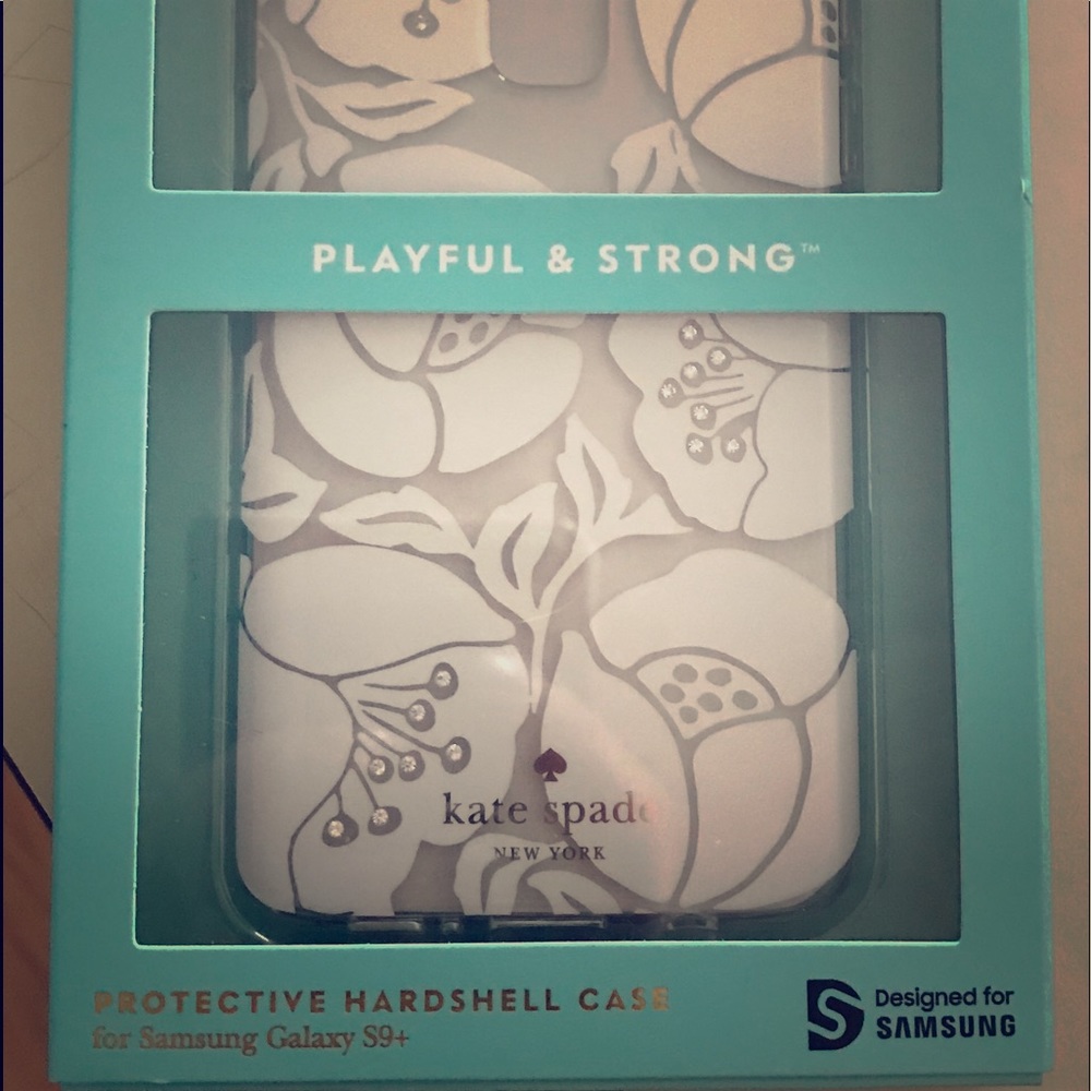 Kate Spade phone case (galaxy s9+) NIB